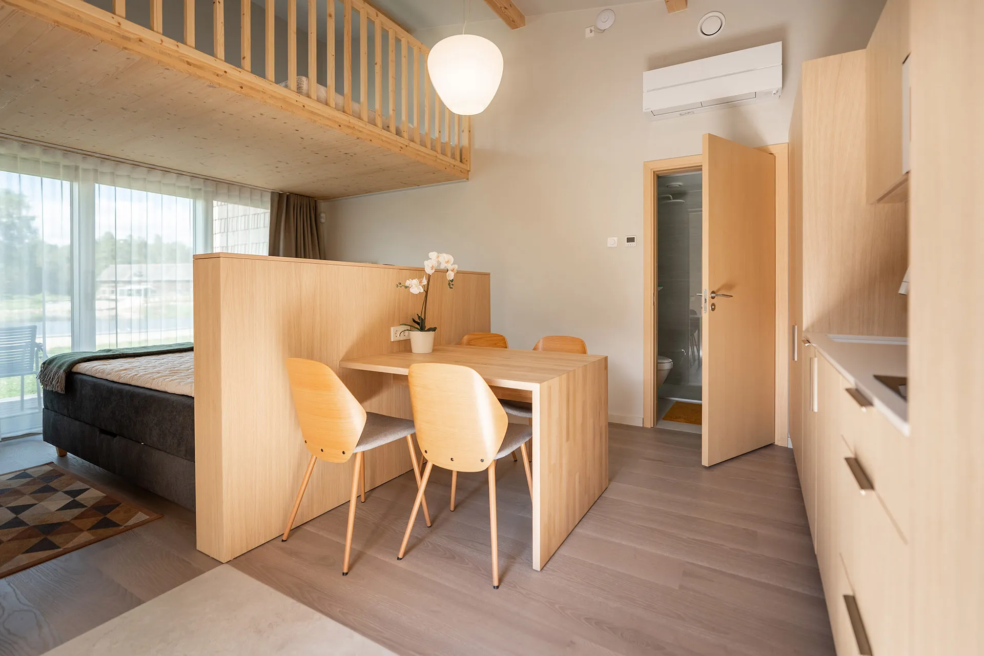 Majutuseks valmis tuba Sangaste Villaveskis