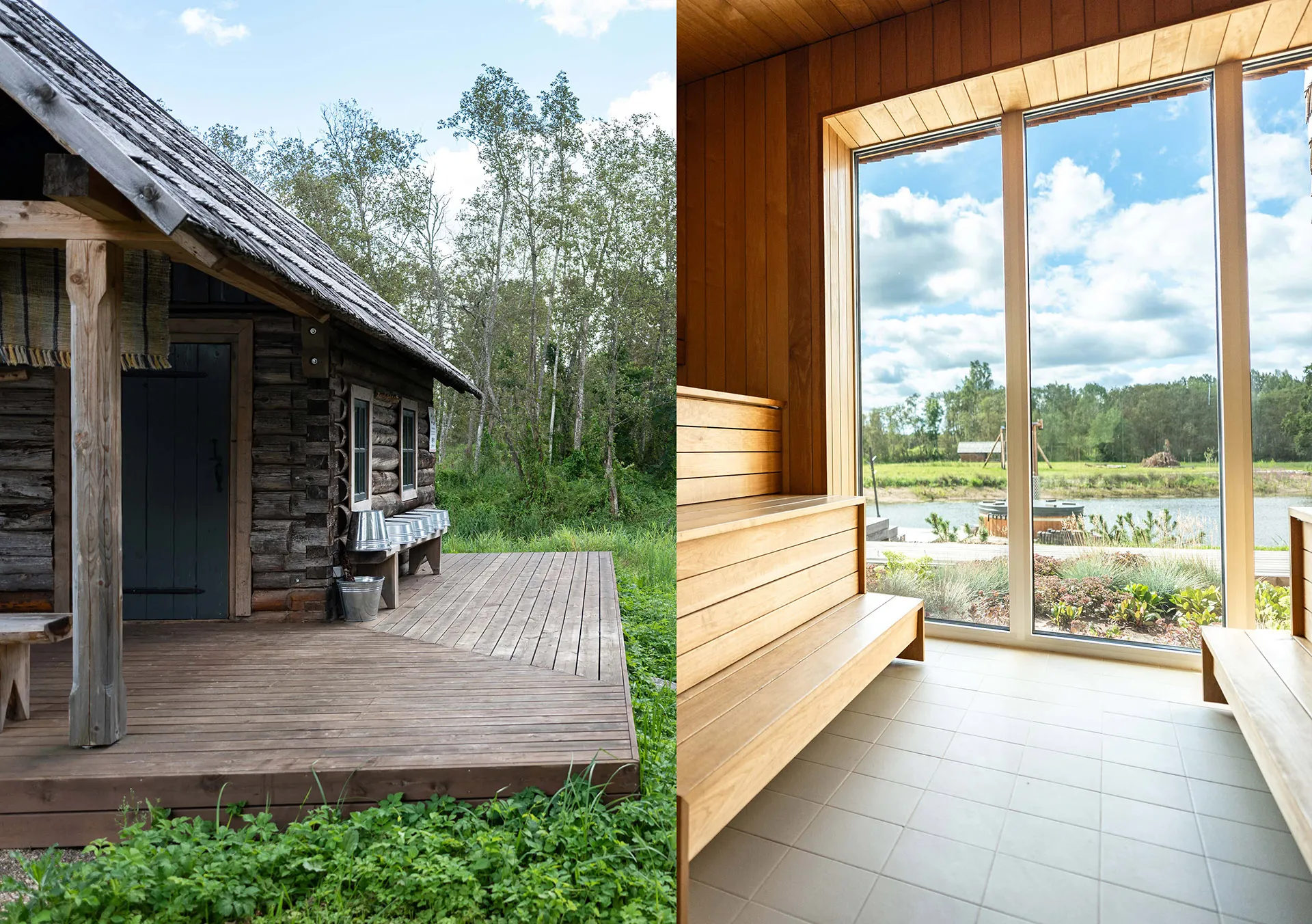 Sauna- ja puhkeala Sangaste Villaveskis